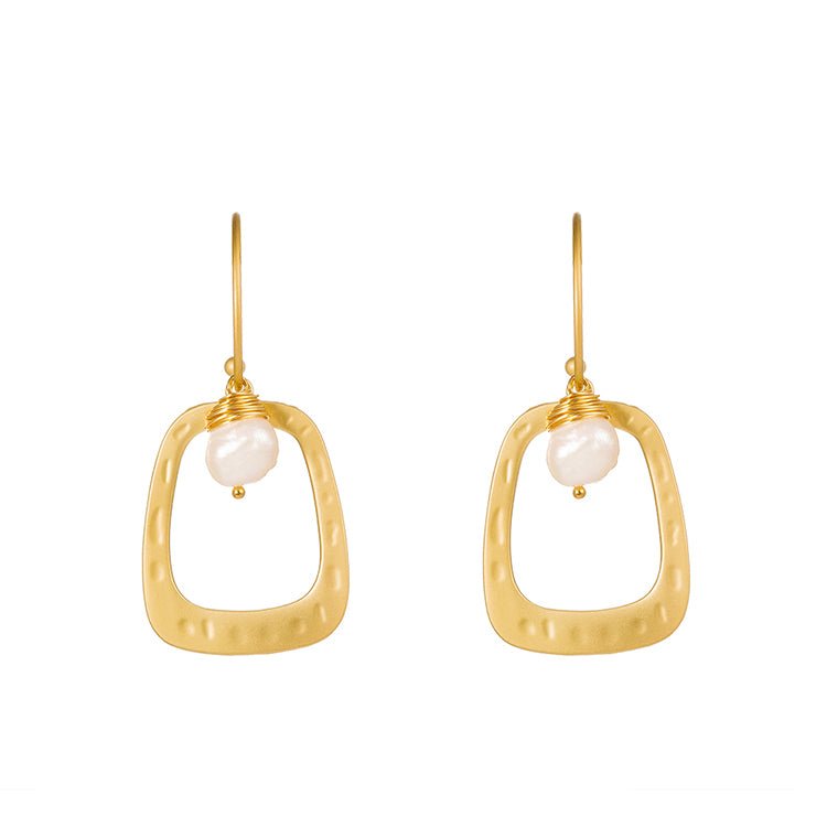 Sensational Gold Drop Earrings - All Jewelry