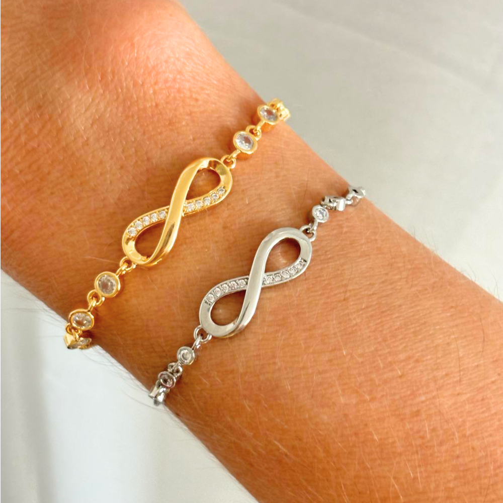 Silver Infinity Bracelet