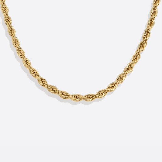 Timeless Gold Rope Necklace