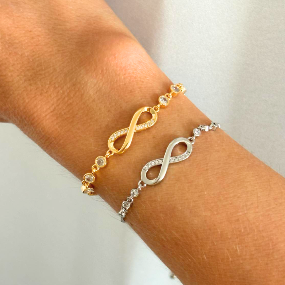 Silver Infinity Bracelet