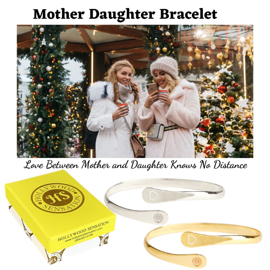 Mother Daughter Bracelets Set for 3 Mothers Day Gifts for Mom